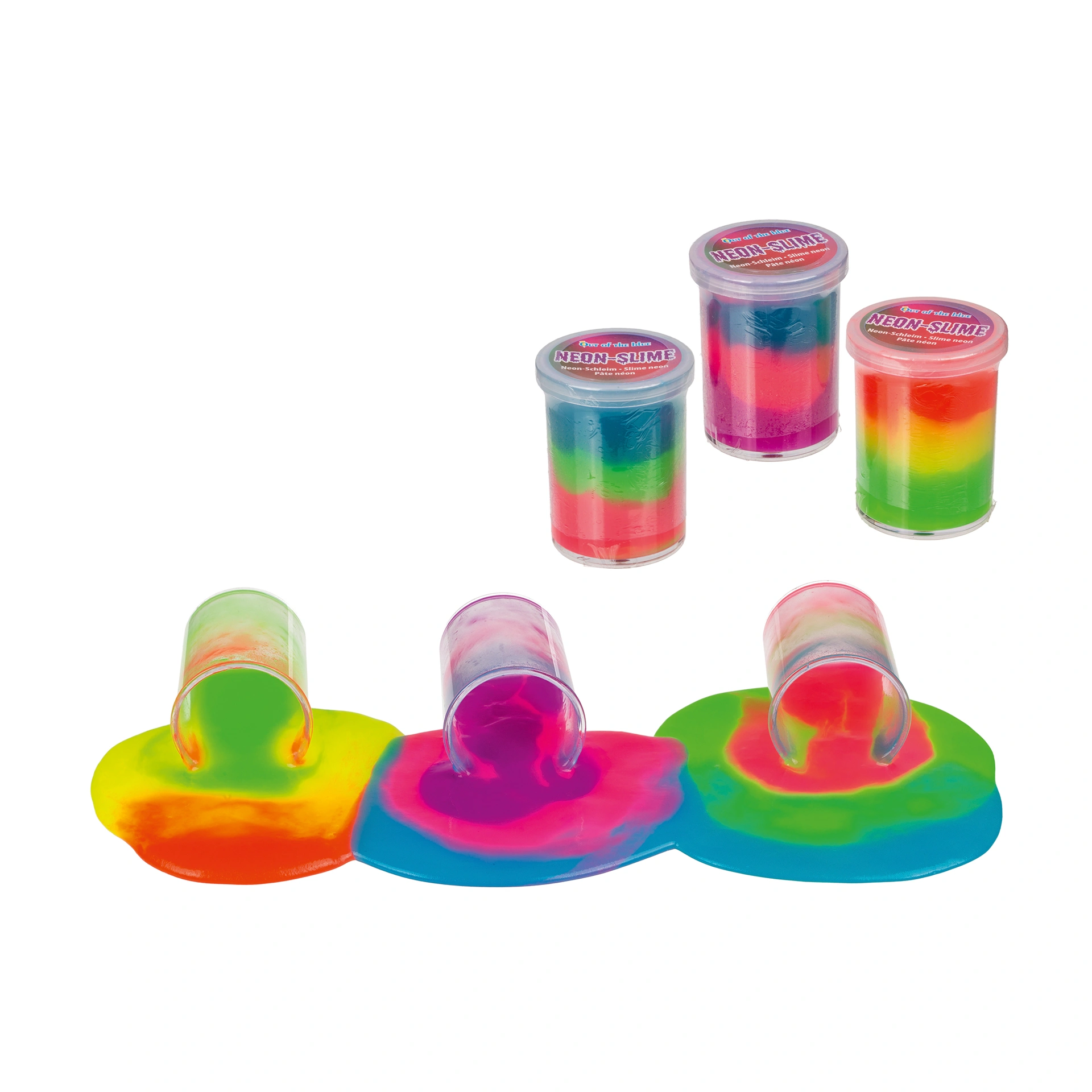 Neon-Schleim, Rainbow, ca. 65 g