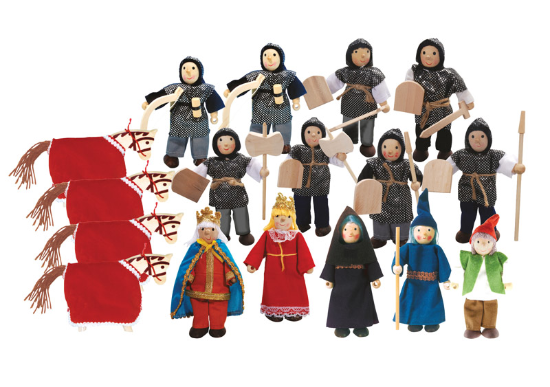 Winzling Biegepuppen Ritter groß