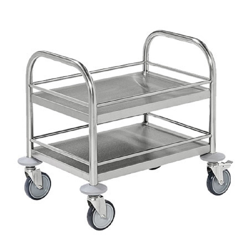 MINI-Servierwagen mit Reling 2 Borde