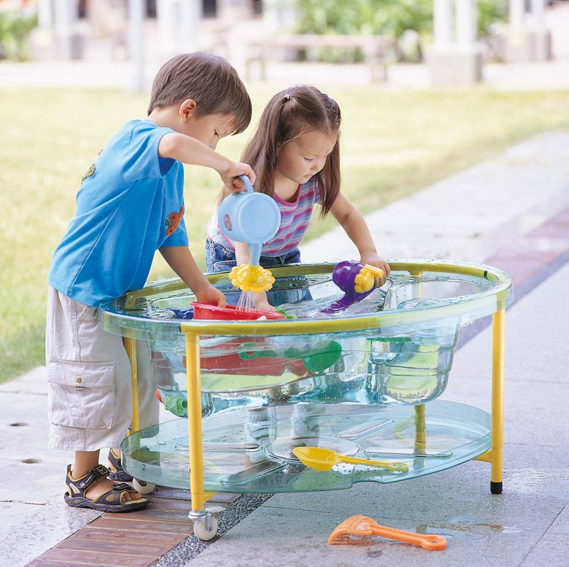 Sand- & Wassertisch, transparent