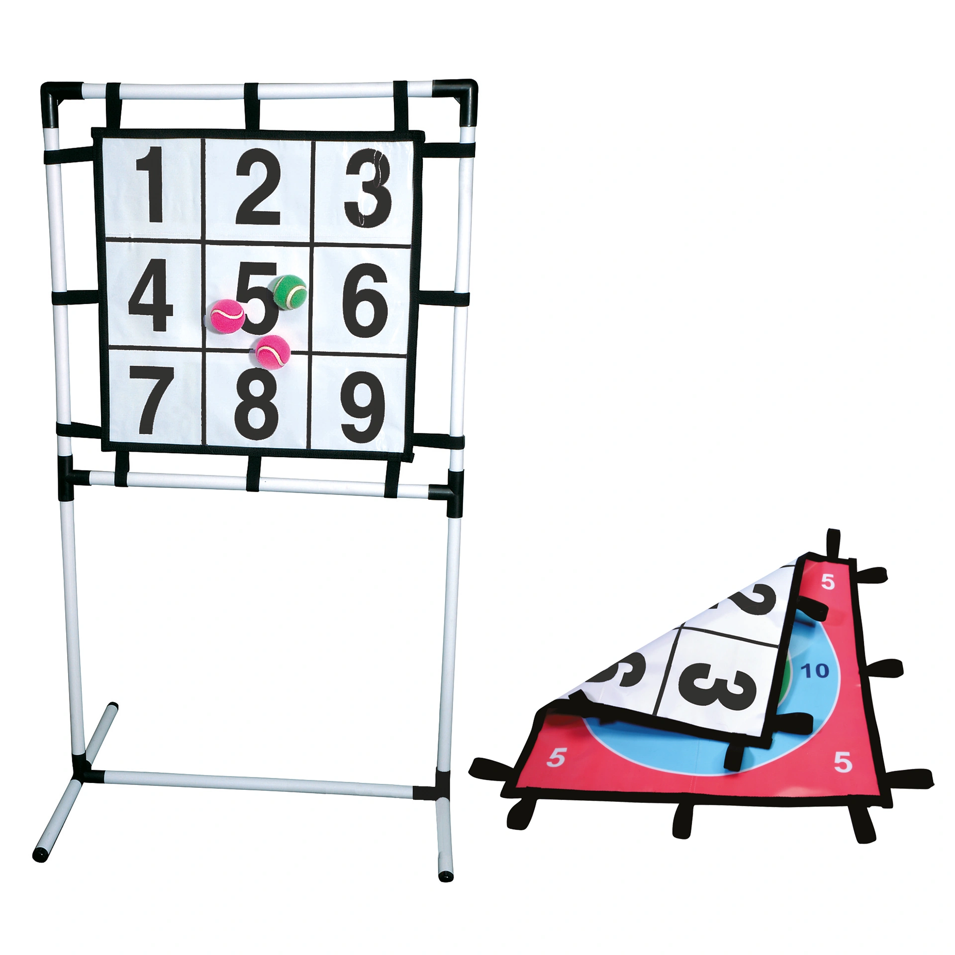 Zahlenwerfer (2in1), Zahlen und Zielspiel