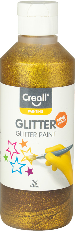 Glitzerfarbe 250ml gold