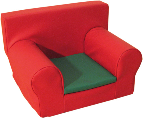 Kleinkind- und Babysessel "Alina" - rot