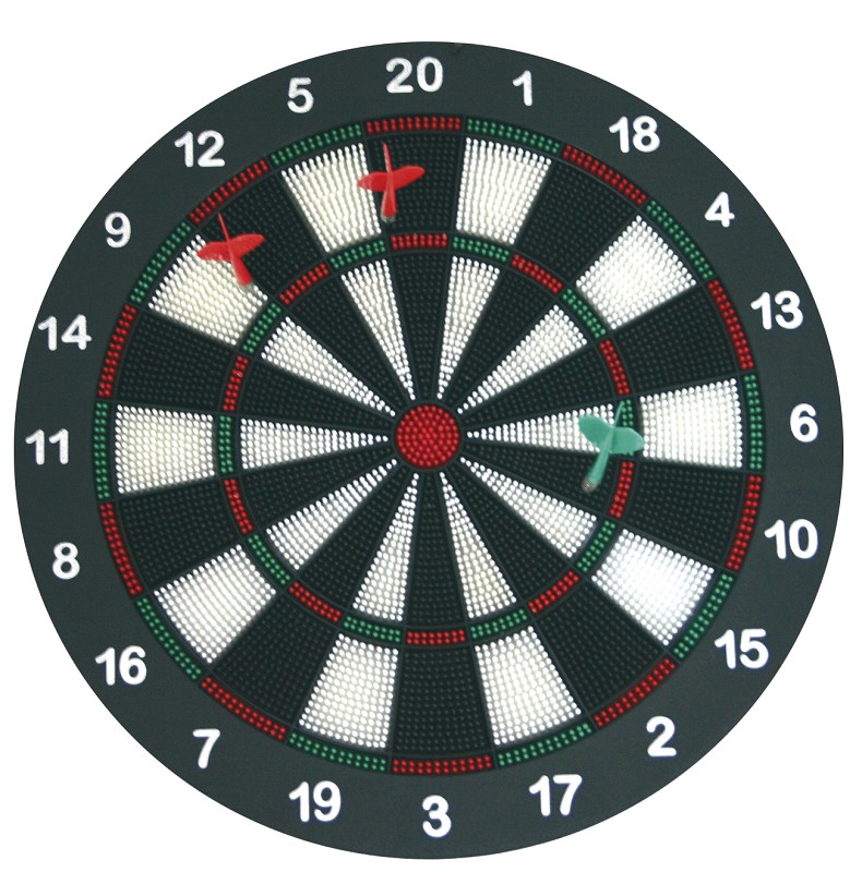 Dartset mit 6 Softdartpfeilen