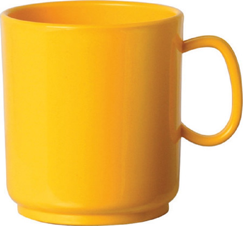 Henkelbecher 25 cl, gelb