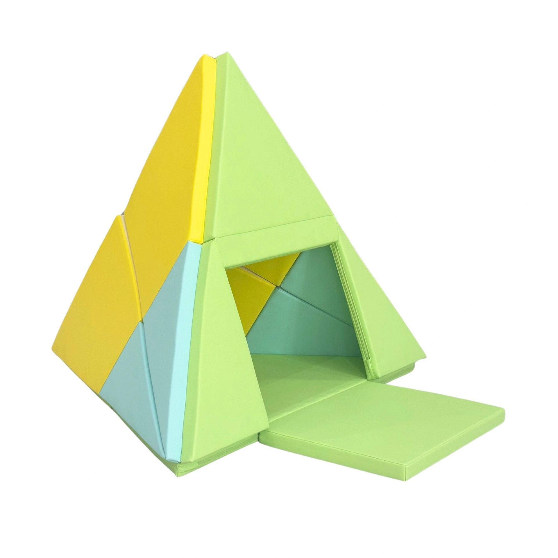 Spielmatte 3-in-1, faltbar zu Tipi-Zelt & Boot