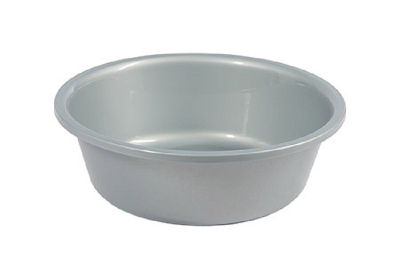 Kunststoff-Schüssel silber, Ø16cm, 0,6L