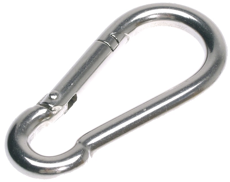 Karabiner, Edelstahl