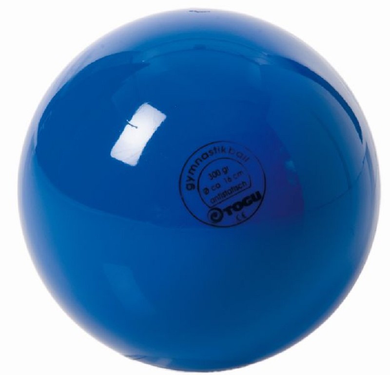 Gymnastikball, 16 cm Ø, 300 g, blau