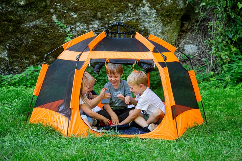 Pop-Up Kinderzelt Hexagonium