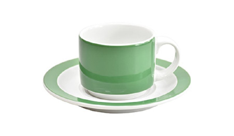Obertasse Vision grün, 18cl, Ø 7,8cm, H: 6,2cm