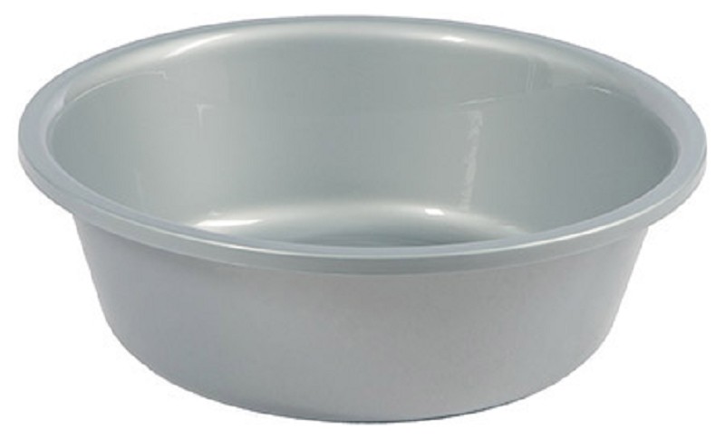 Kunststoff-Schüssel silber