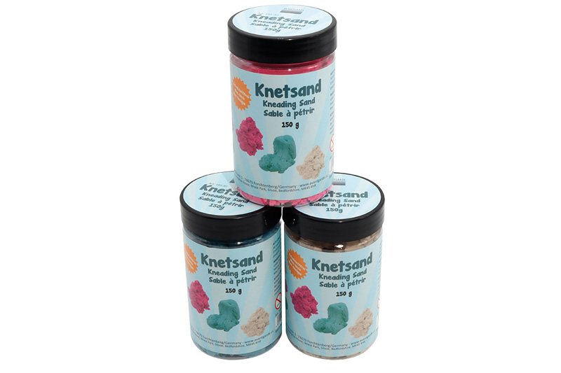 Knetsand 150 g, sortiert