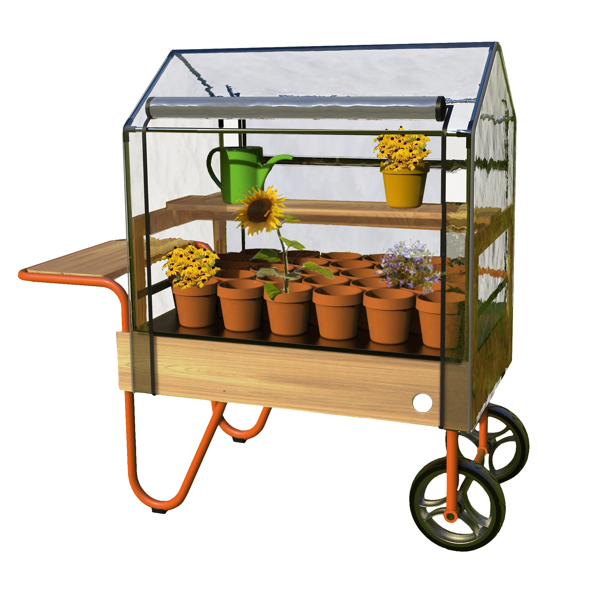 Mobiles Gewächshaus für Kinder