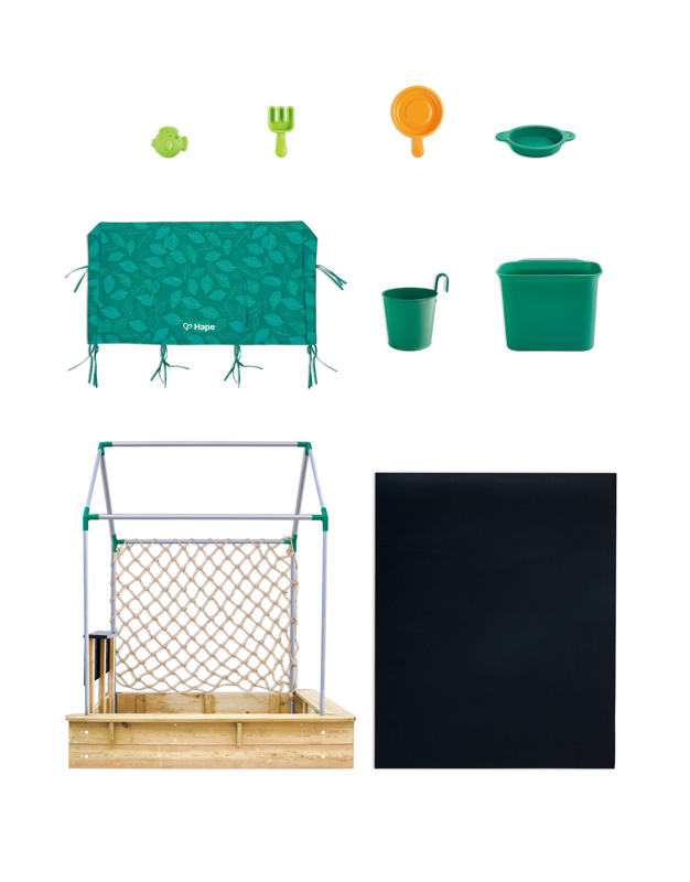 Hape All-in-One Sandkasten-Set