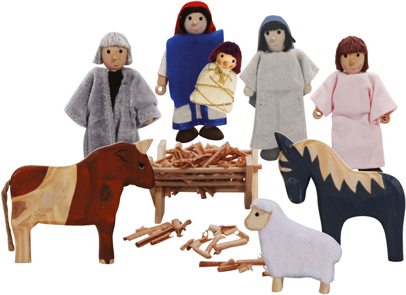 Winzling Biegepuppen Weihnachtsgeschichte, klein