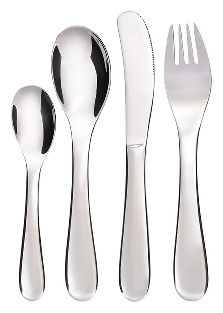 Kinderbesteck-Set 4-tlg. NEUTRAL