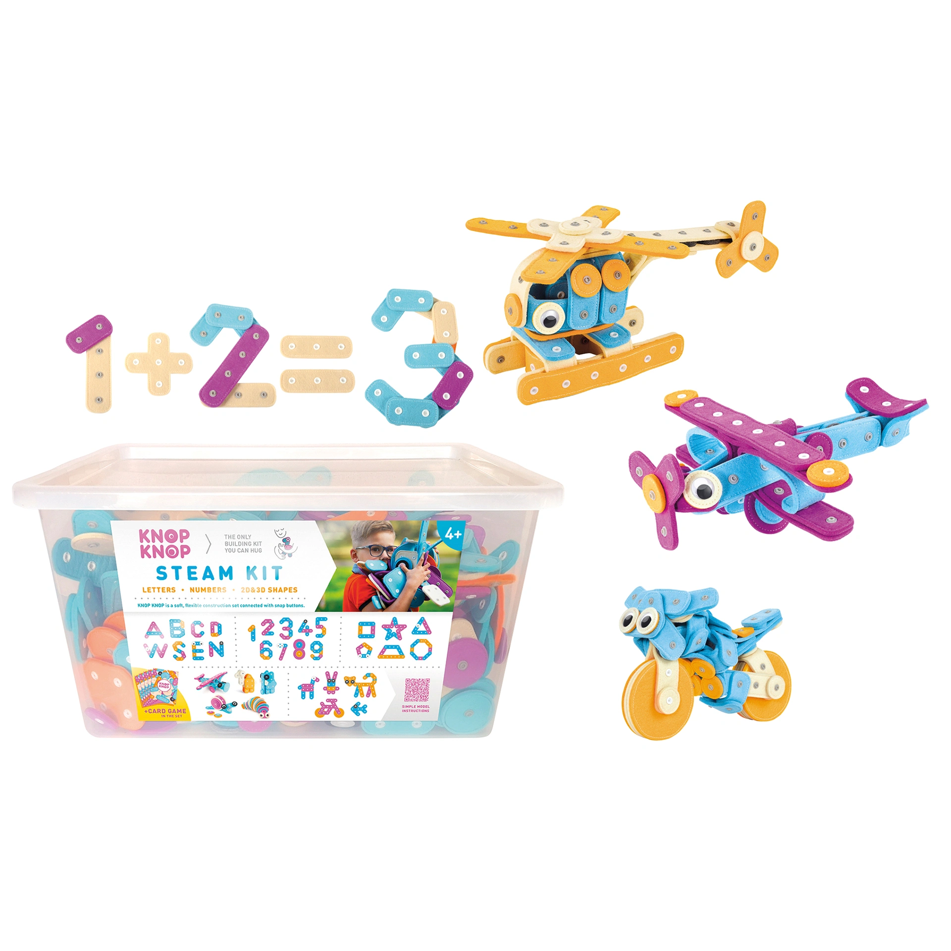 Steam Kit Knopfkonstruktion 380 Teile