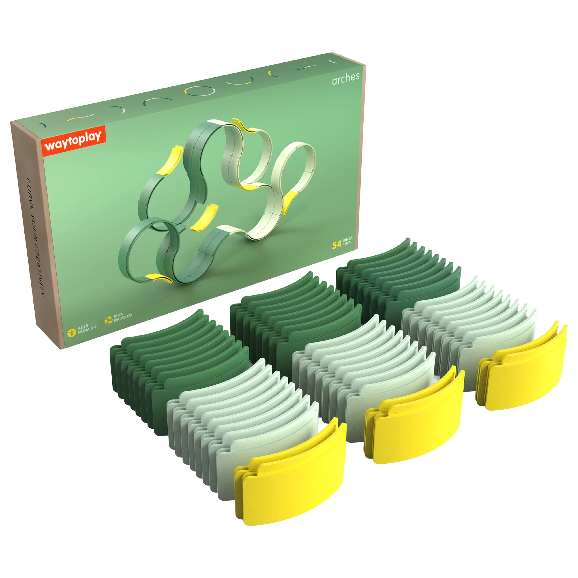 Arches - Builder Set, 54 Teile