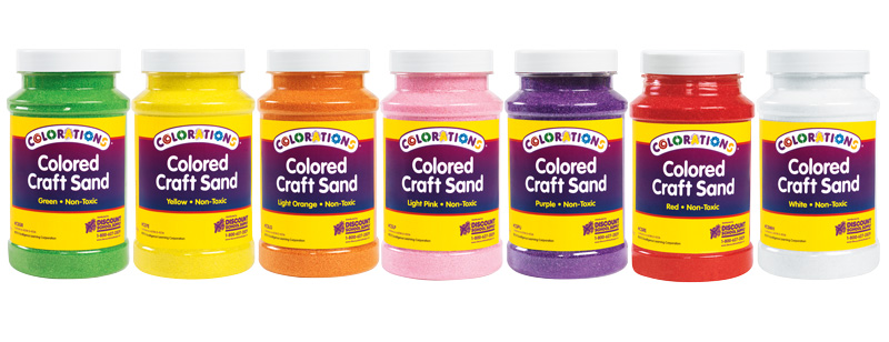Color Deko-Sand 630g, Farbe wählbar