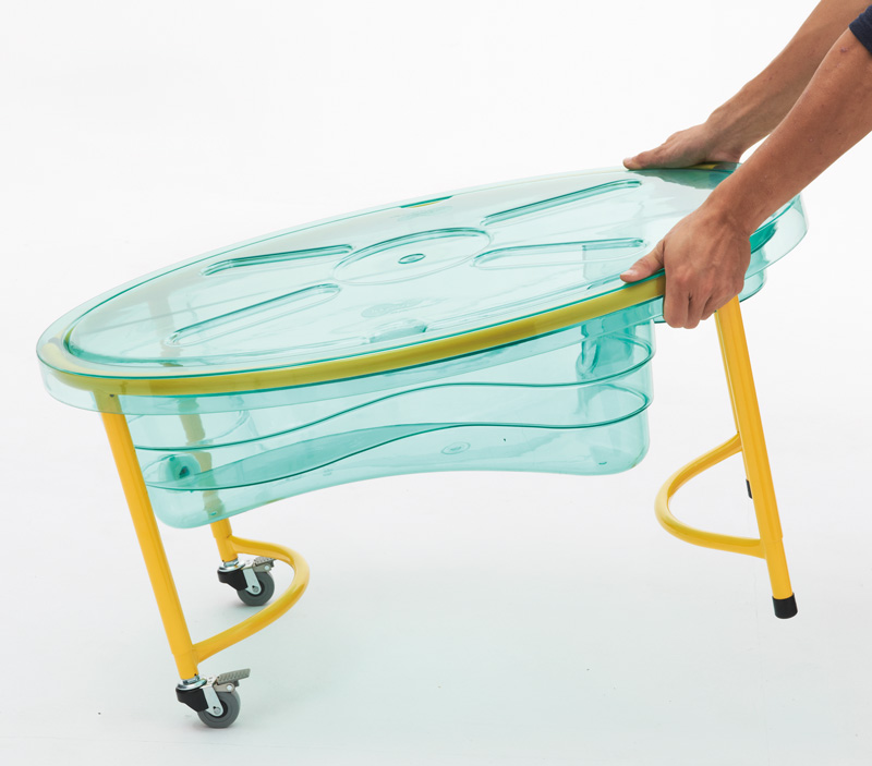 Sand- & Wassertisch, transparent