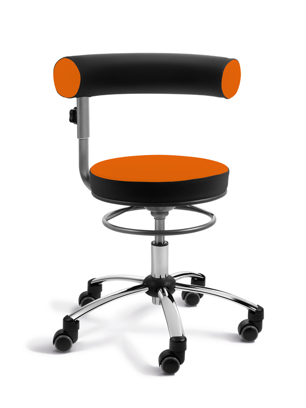 orange/schwarz