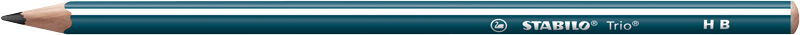 STABILO Trio Bleistift petrol HB