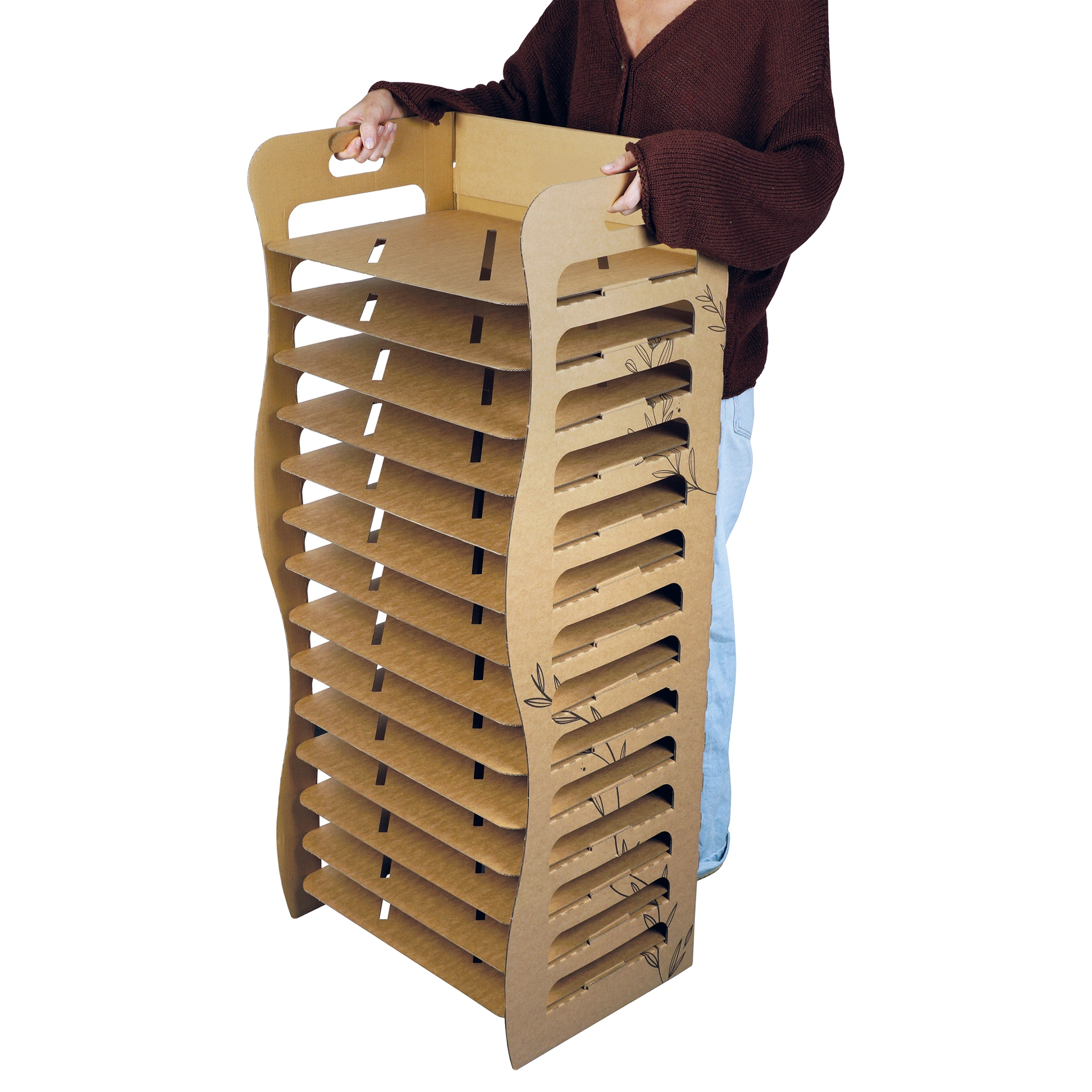Papiertrockenständer aus Karton