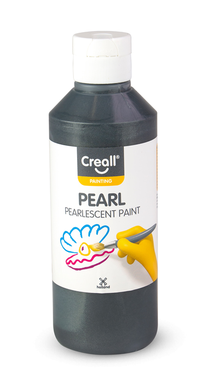Creall Pearl, Perlmuttfarbe, 500ml, schwarz