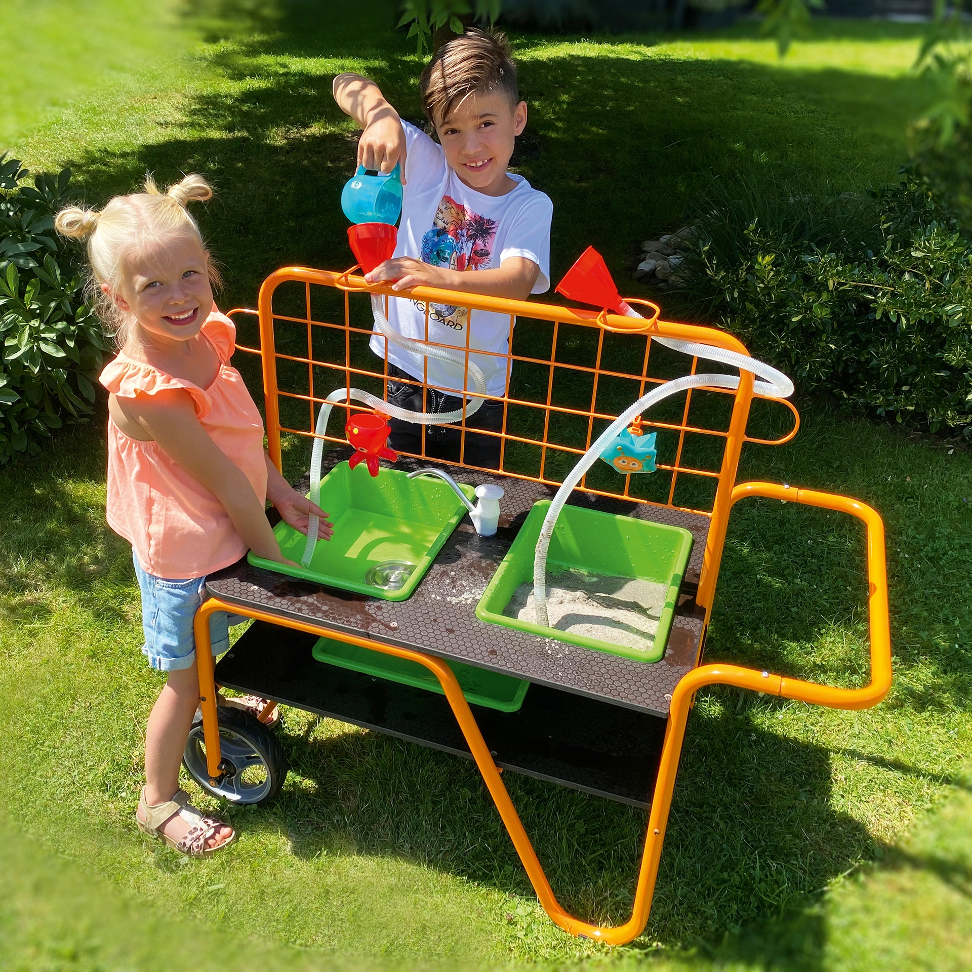 TopPlay Mobiler Sand- und Wasserspieltisch