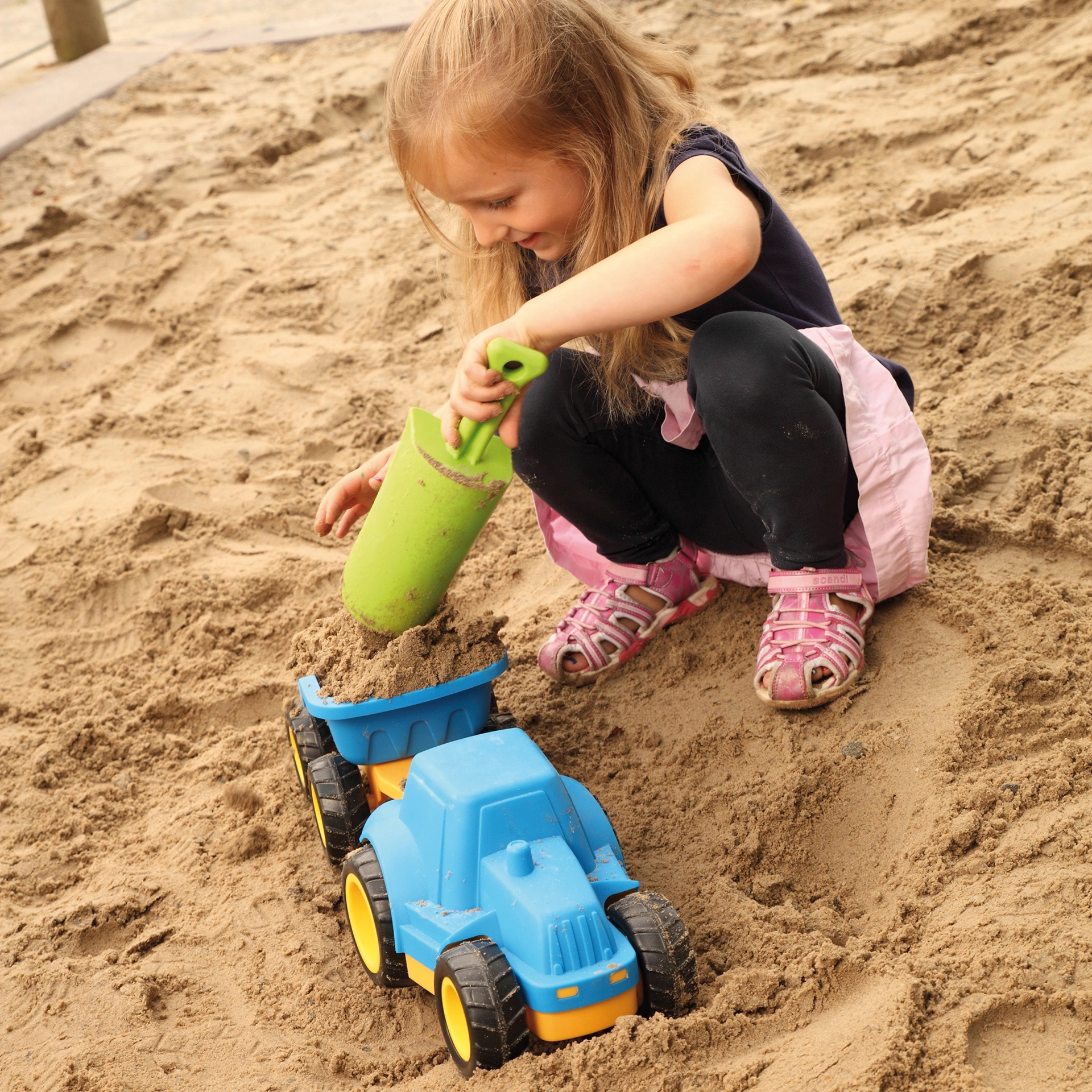 Traktor mit Anhänger