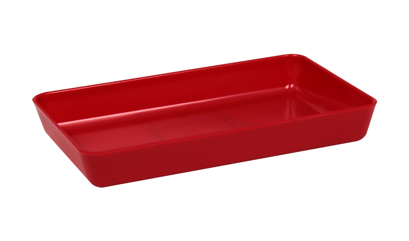 Bastelschale klein 18x11cm, rot