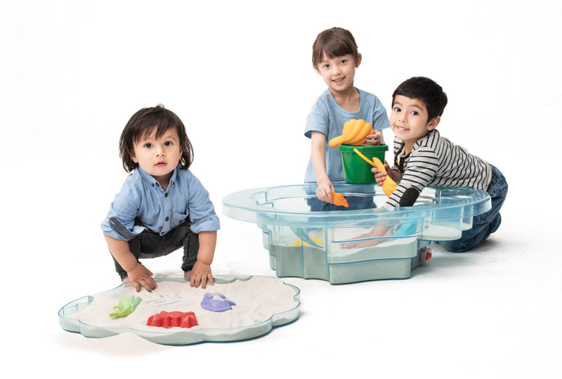 Sand und Wasser Spieltisch