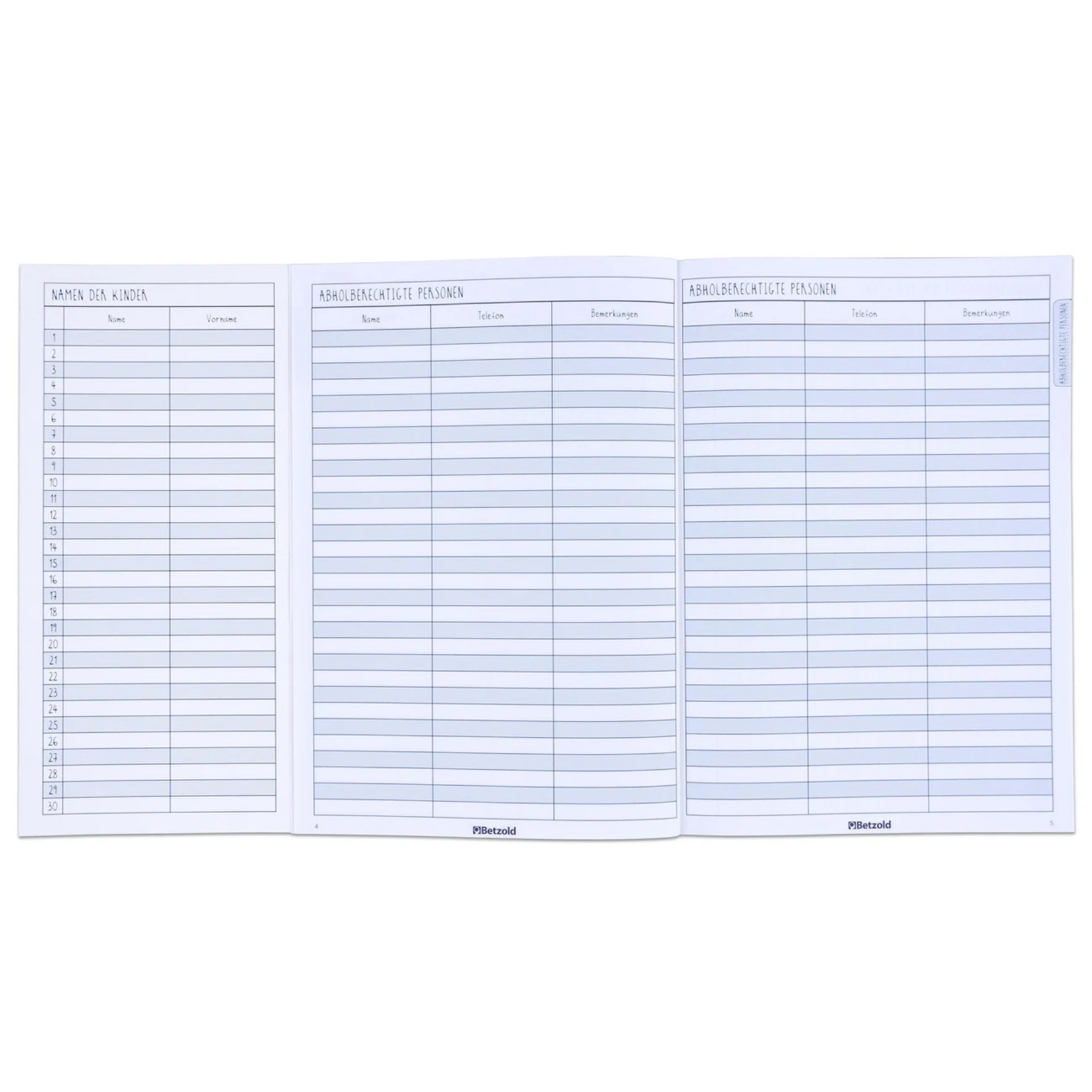 Kita-Gruppentagebuch DIN A4