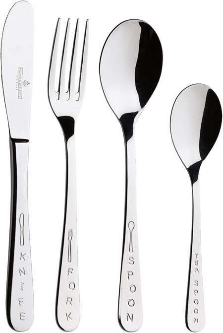 Kinderbesteck KIDS 4-teilig