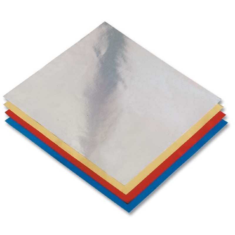 Faltblätter Alufolie 20x20 cm, 50 Blatt