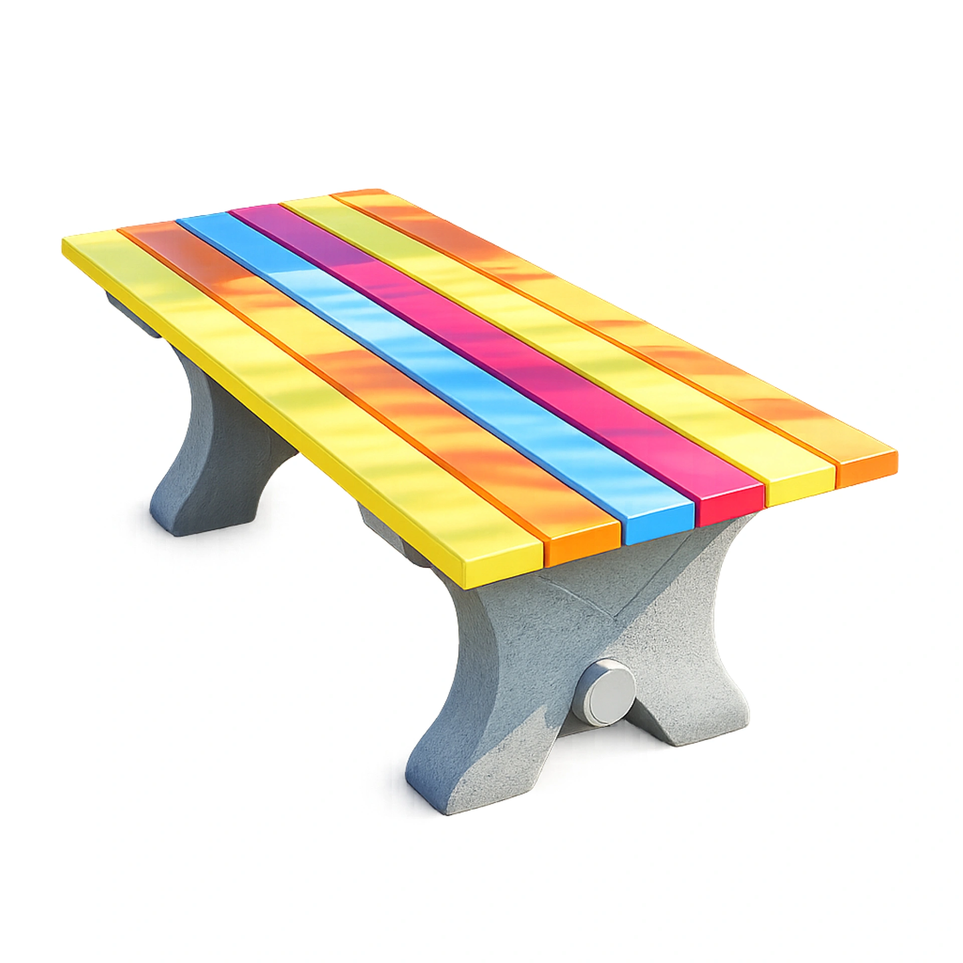Kindertisch Outdoor „Regenbogen"
