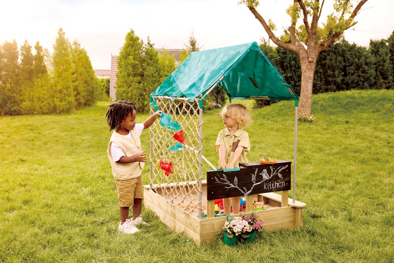 Hape All-in-One Sandkasten-Set