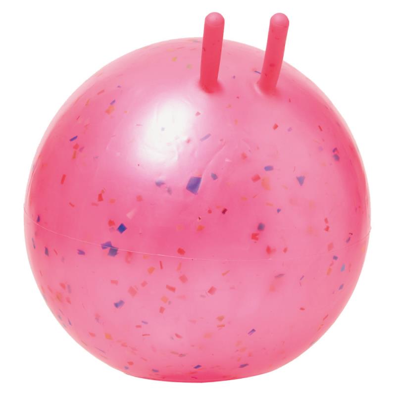 Hüpfball Junior Konfetti - pink 45 cm