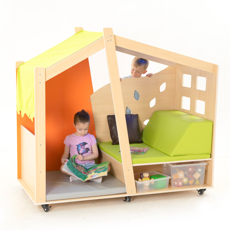 Mobiles Spiel-und Lesehaus