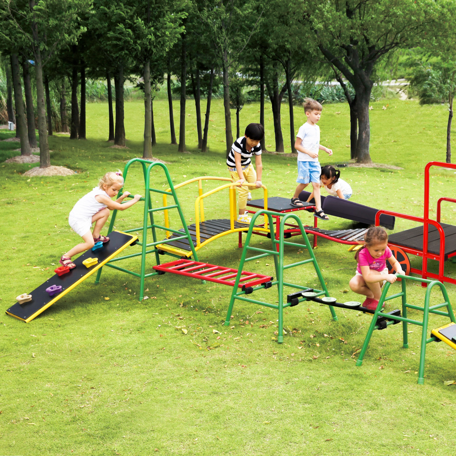 OXYGYM - Modulares Spielgeräteset, 17 Teile