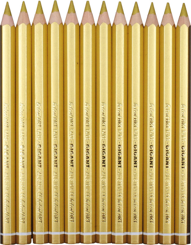 belcolART Farb Gigant 12 Stifte gold