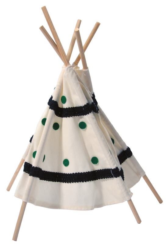 Winzling Biegepuppen, Zelt