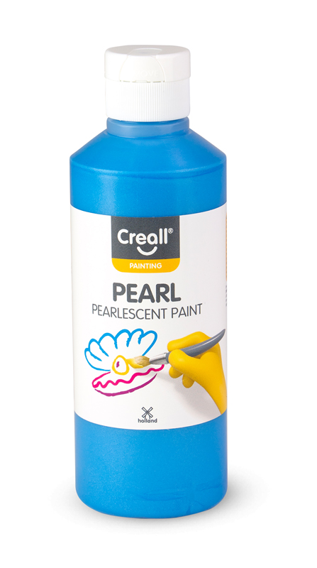 Creall Pearl, Perlmuttfarbe, 500ml, blau