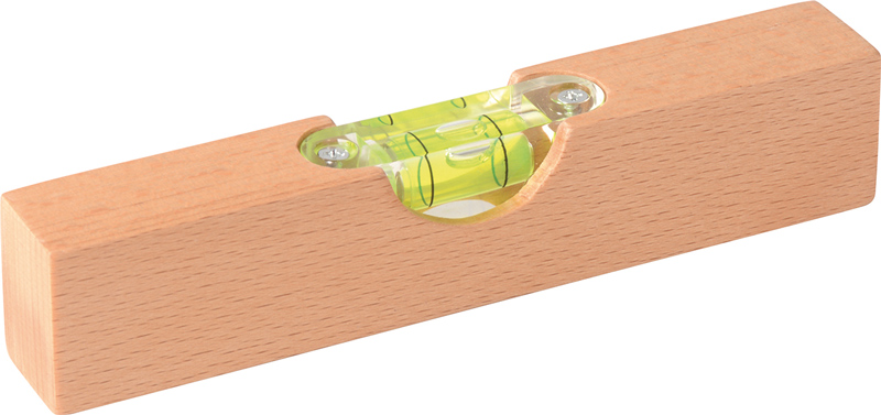 Wasserwaage aus Holz