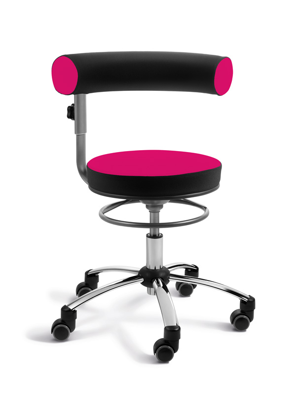 pink/schwarz