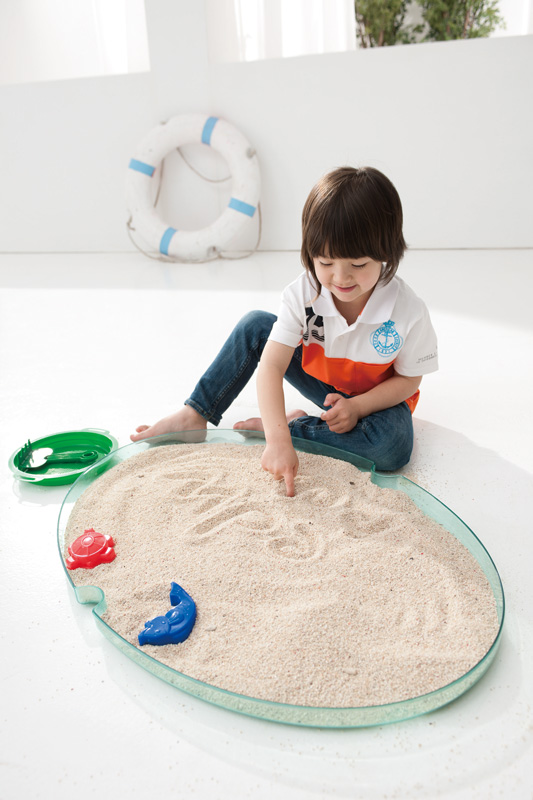 Sand- & Wassertisch, transparent