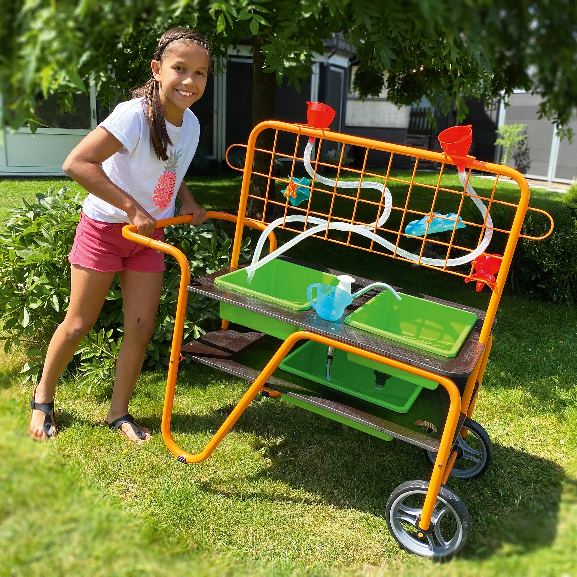 TopPlay Mobiler Sand- und Wasserspieltisch