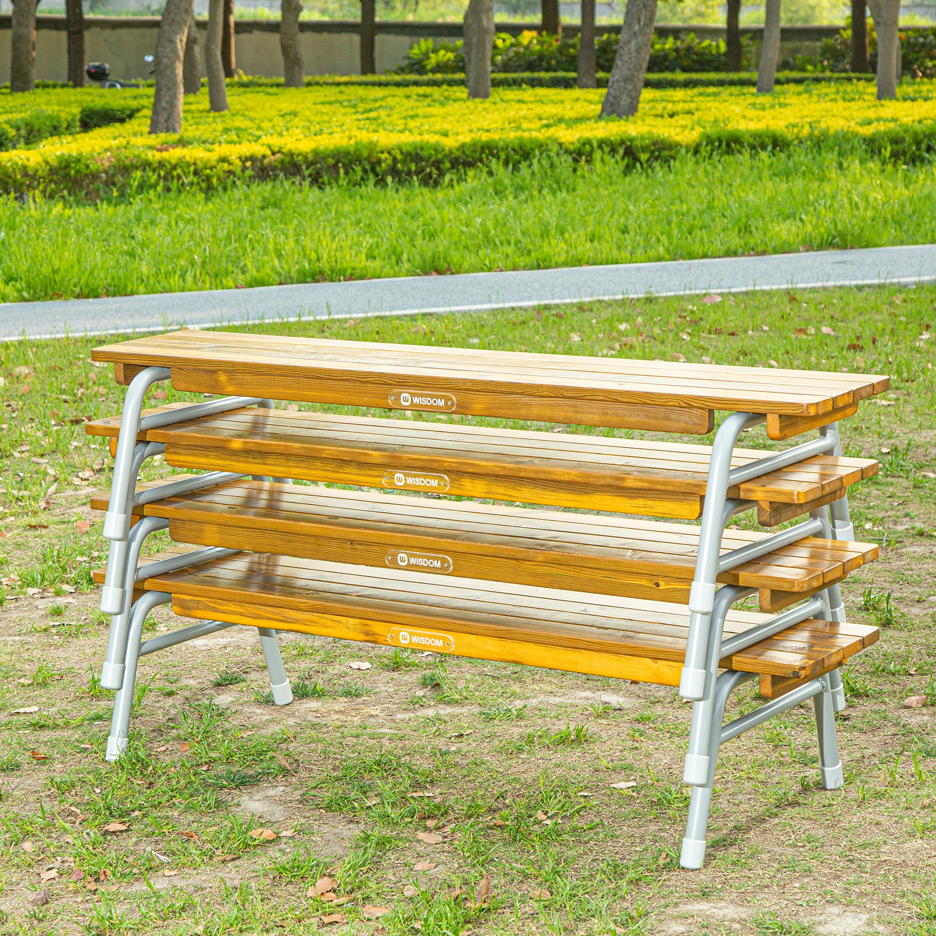 Krippe Outdoor-Bank 120 cm, stapelbar