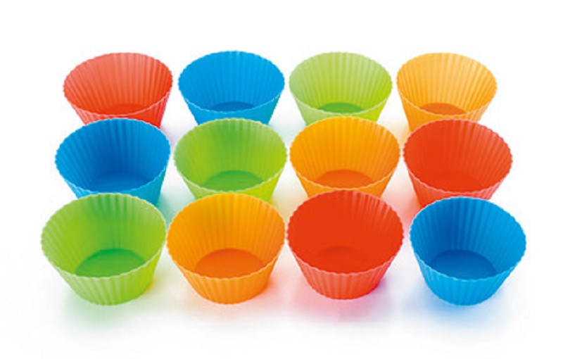 Silikon-Muffin-Backform 12teilig